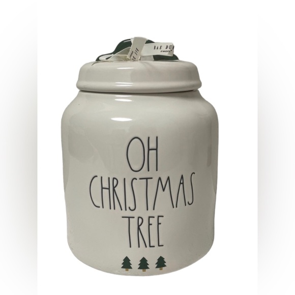 NEW Rae Dunn Christmas Bundle ~ Canister, Crock & Spoon Rest - Picture 3 of 5